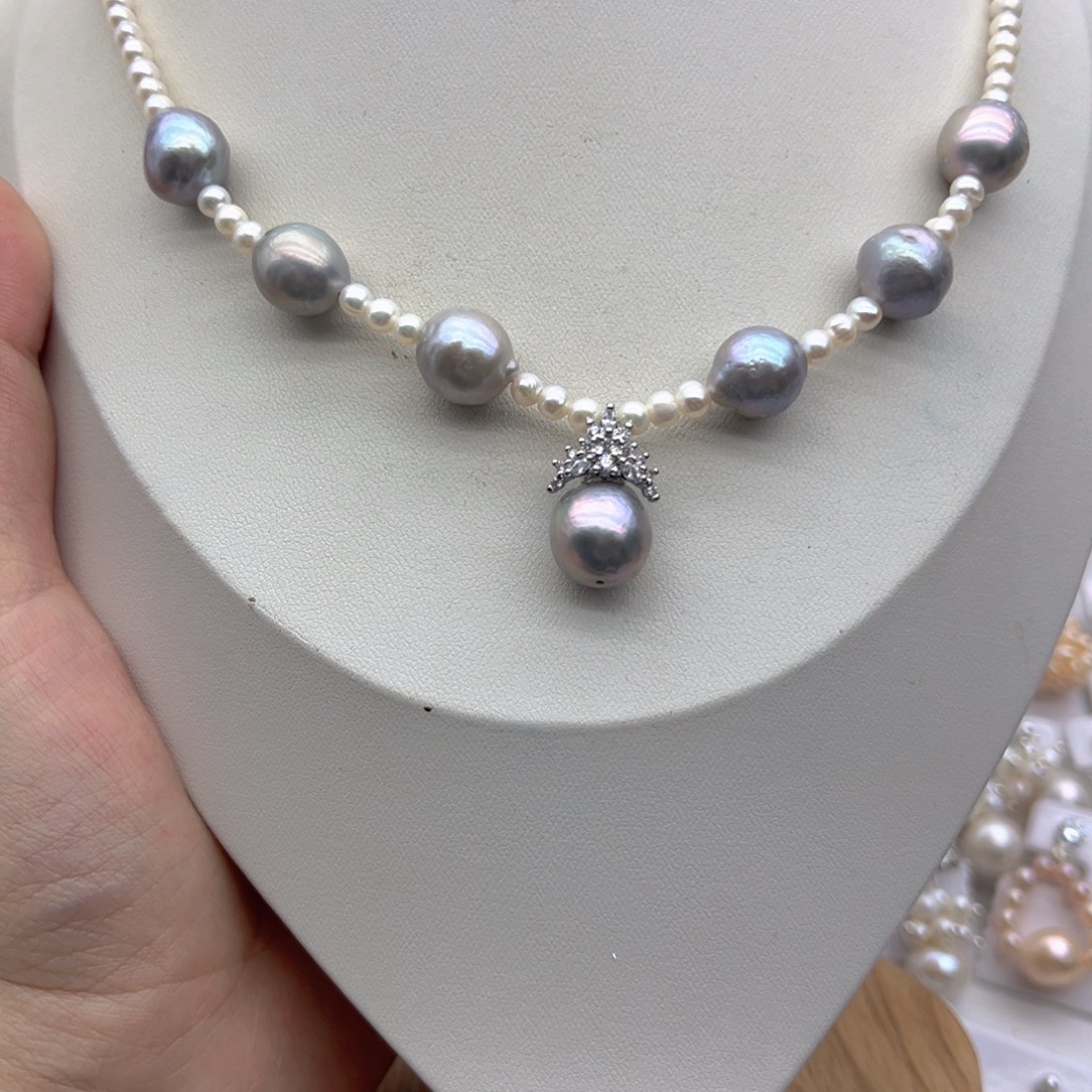 淡水珍珠颈饰未镶嵌