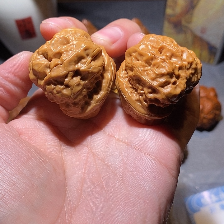 把件文玩核桃全品无修38尺怀柔蛤蟆头