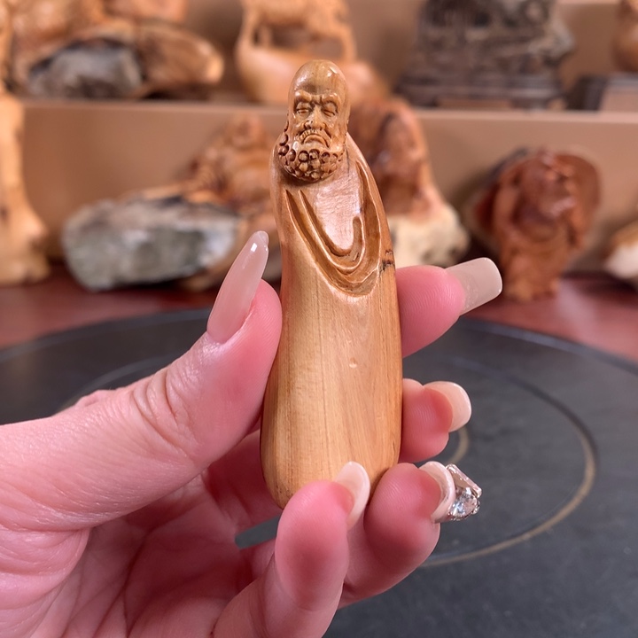 柏木（崖柏）根雕摆件