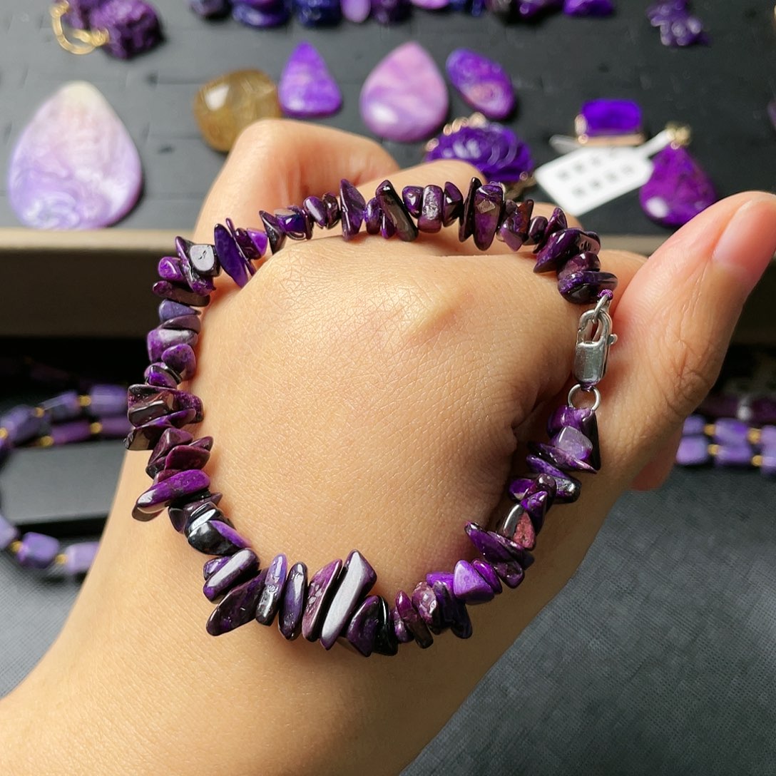 苏纪石（舒俱来）手链未镶嵌