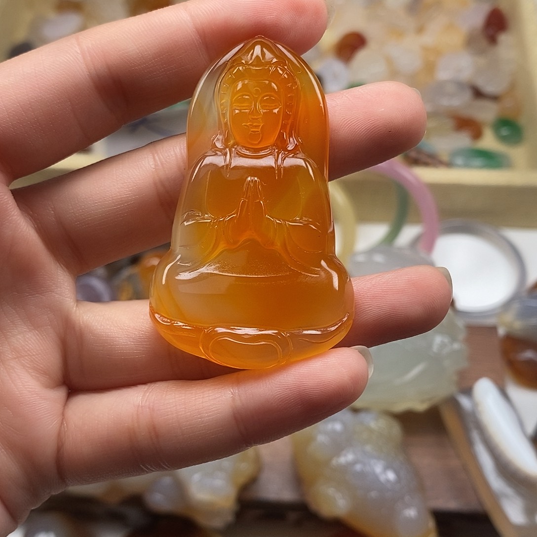 玛瑙/玉髓未镶嵌颈饰