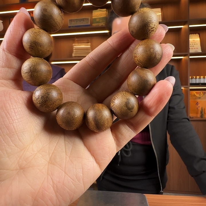 手串沉香绿奇楠19mm保22g多样性发一