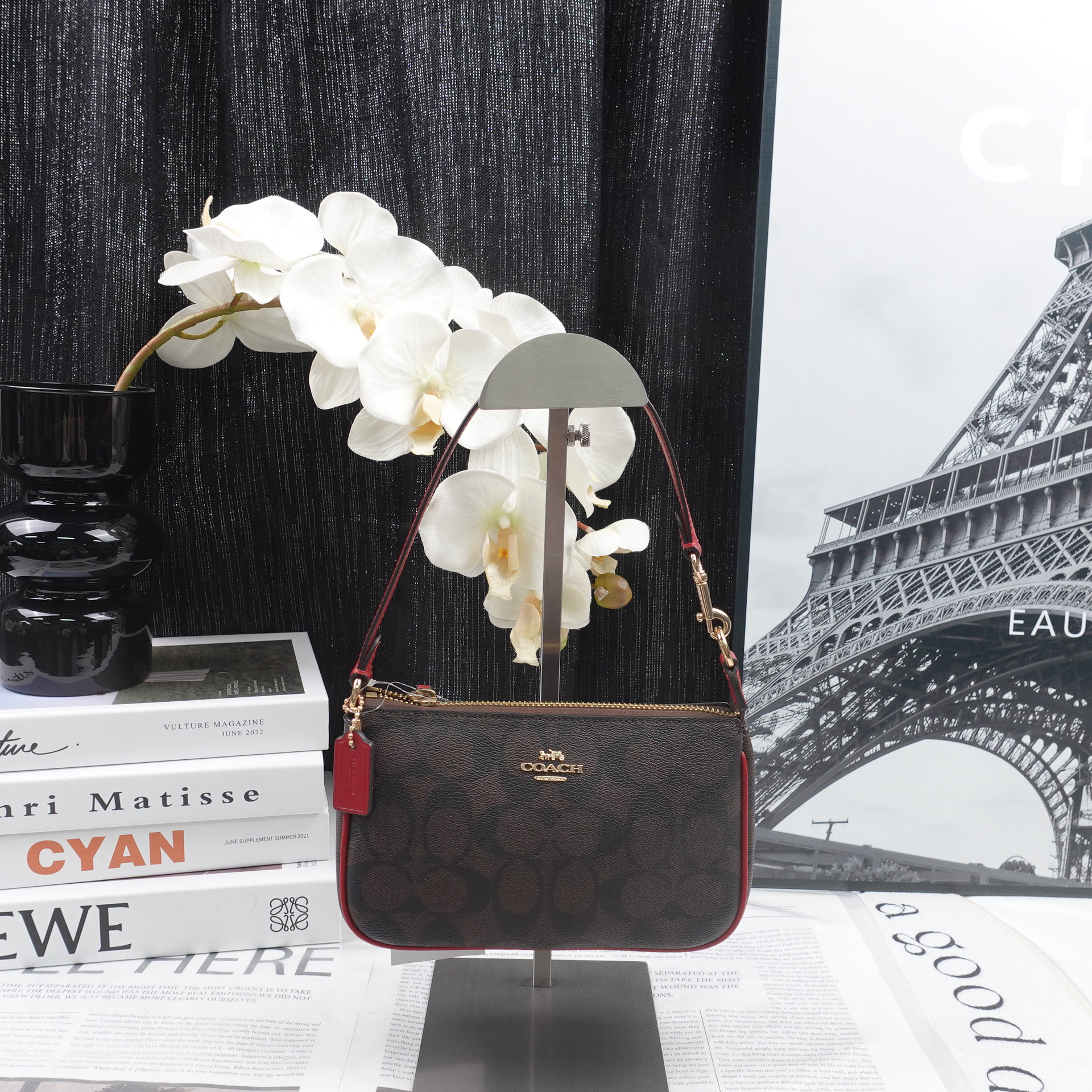 95新 COACH/蔻驰 单肩包/T10298506