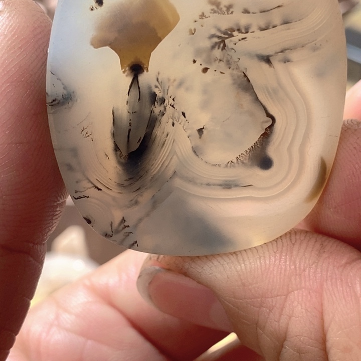 玛瑙/玉髓合金珠宝半成品