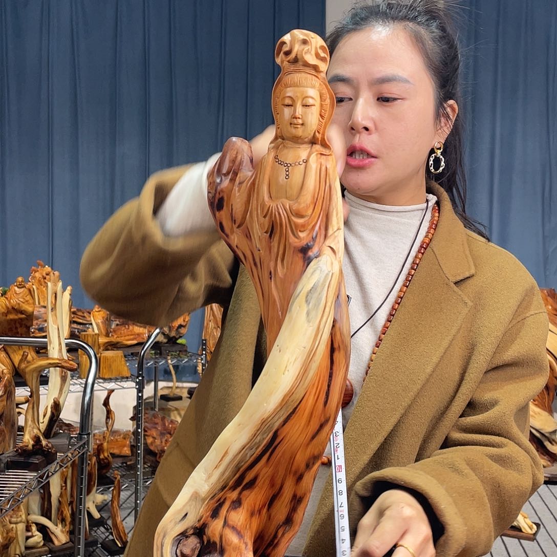 柏木（崖柏）随型艺术根雕