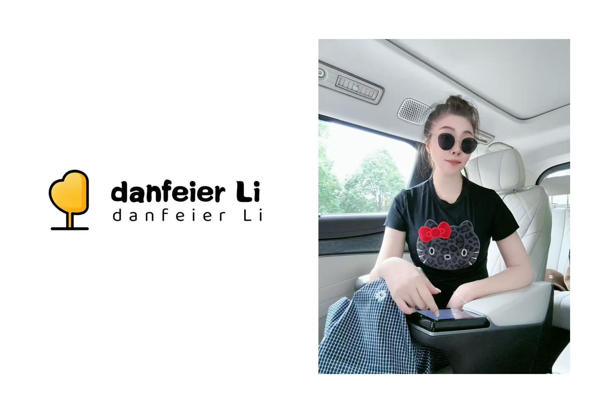 《丫丫推荐款》6173新款卡通KT猫咪豹纹蝴蝶结T恤黑色