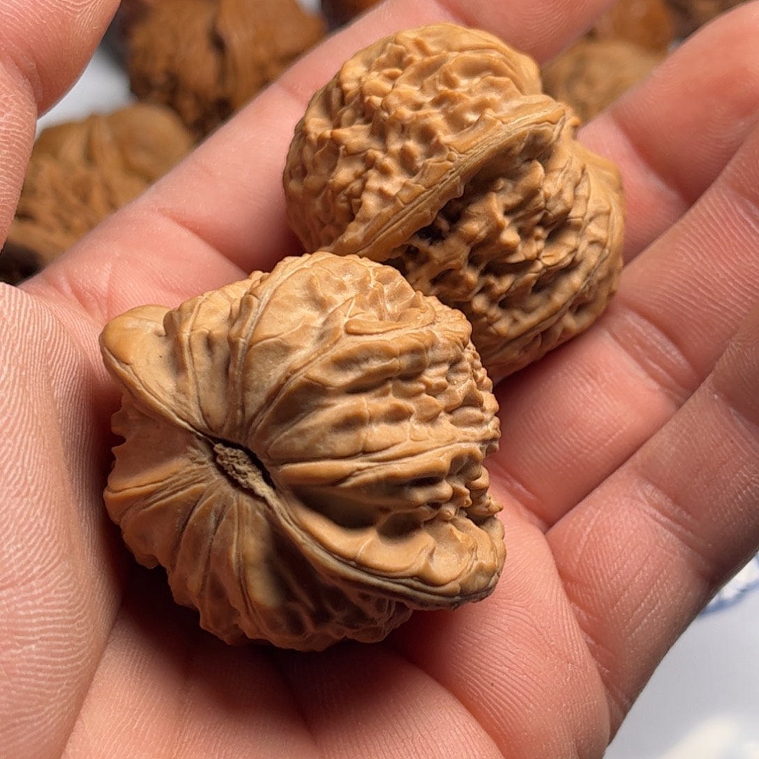 瞅***好吊坠文玩核桃白狮子