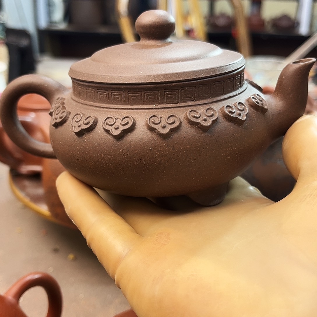 紫砂茶壶全手工制作
