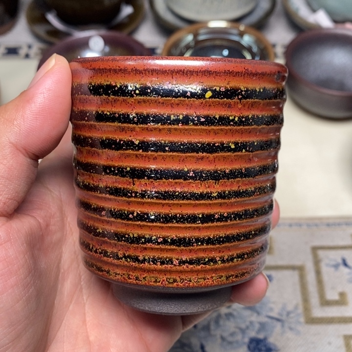 茶盏盏心茶器放漏了