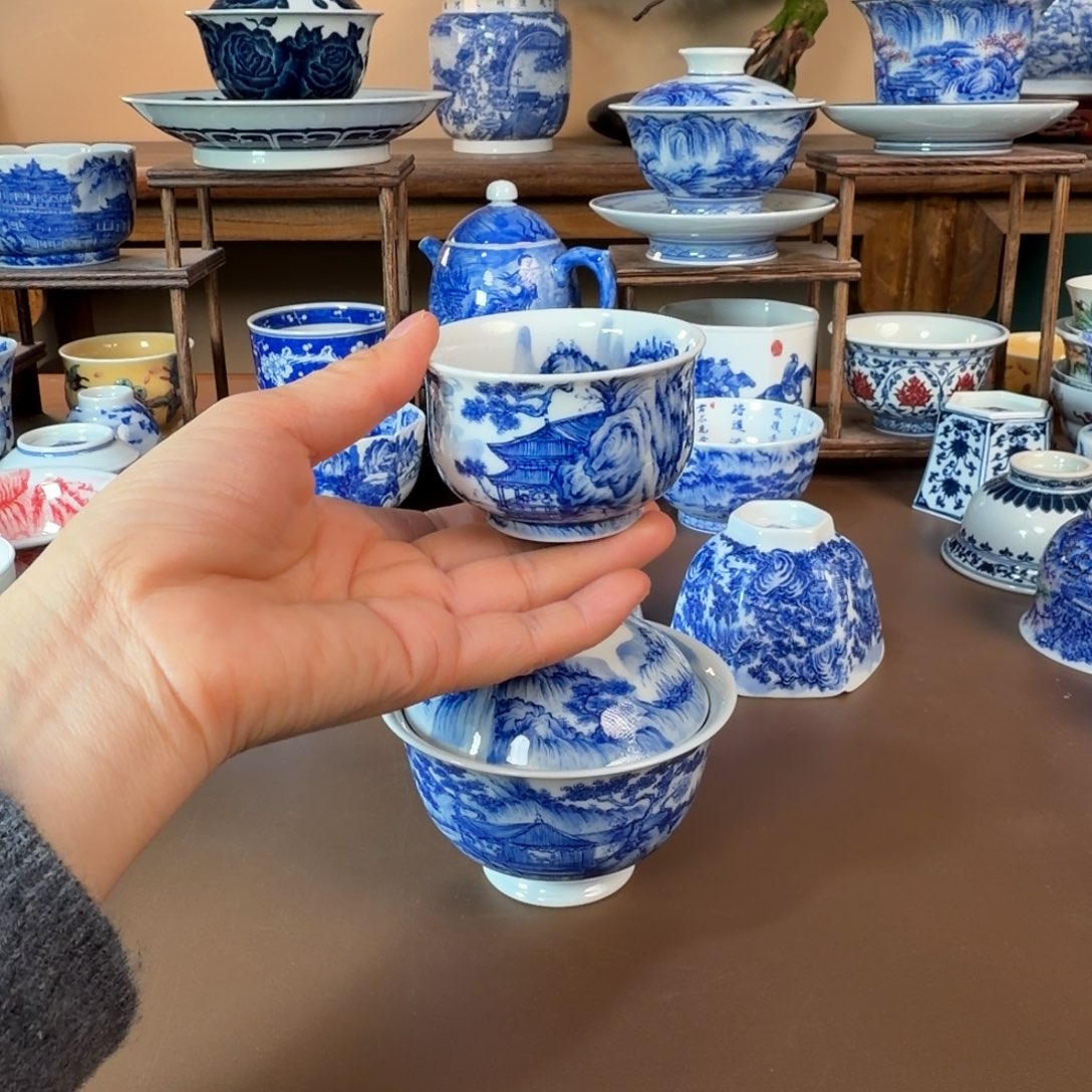 景德镇陶瓷手工手绘