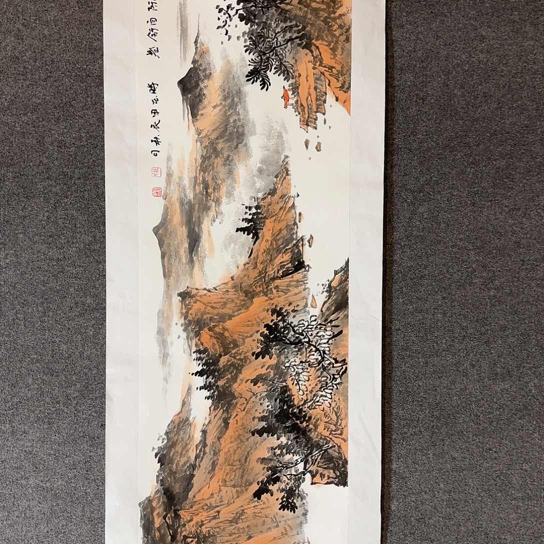国画杜浩老师手绘作品