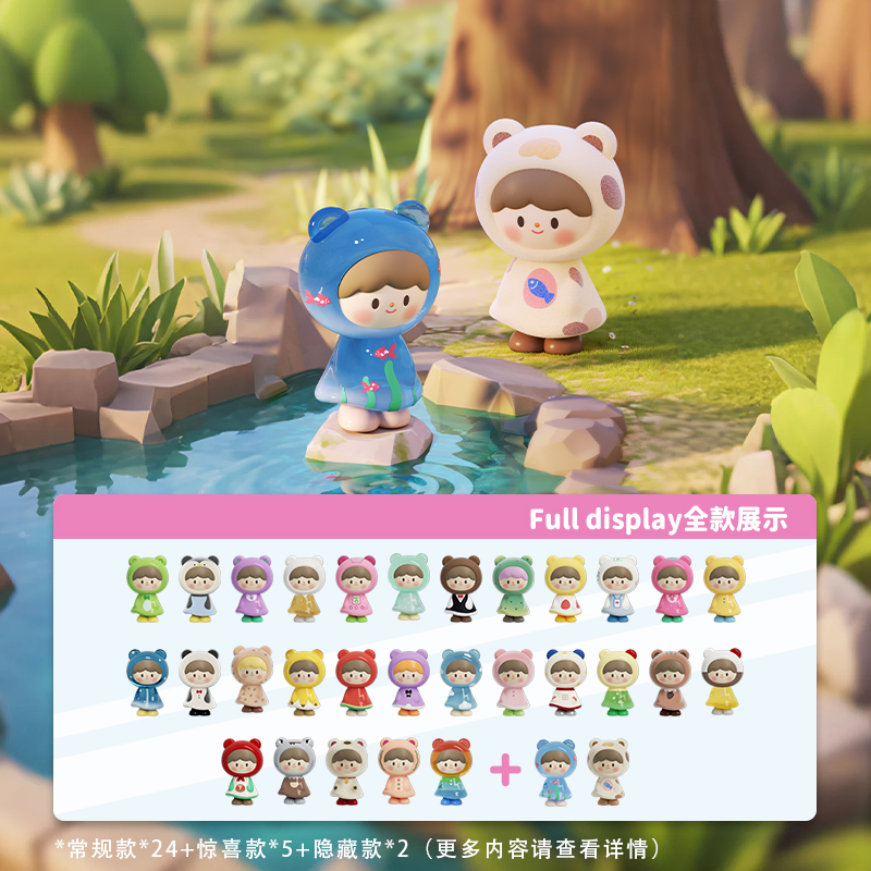 【白雪拆盒】独角兽卓大王初代萌粒扭扭乐系列萌粒u粒盲盒盲袋可爱