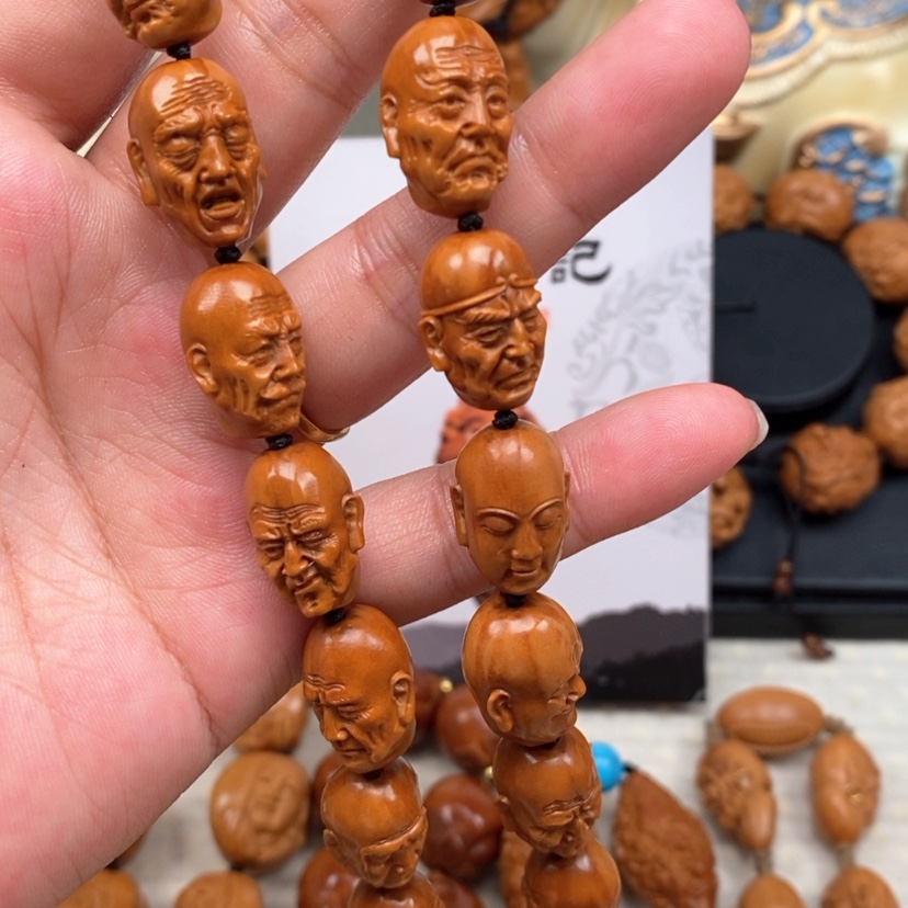 【闪购商品】橄榄核吊坠橄榄手工雕刻工艺