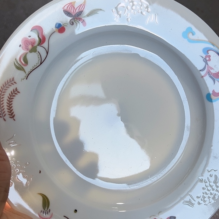 八寸鱼凤呈祥陶瓷一个