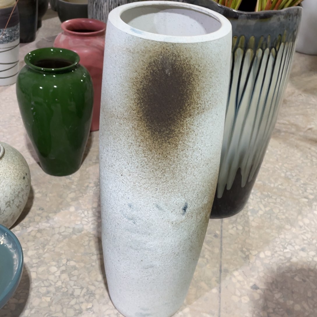 陶瓷瑕疵盆50厘米口径13厘米