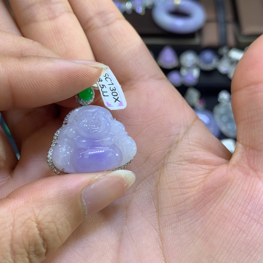 翡翠未镶嵌颈饰翡翠吊坠