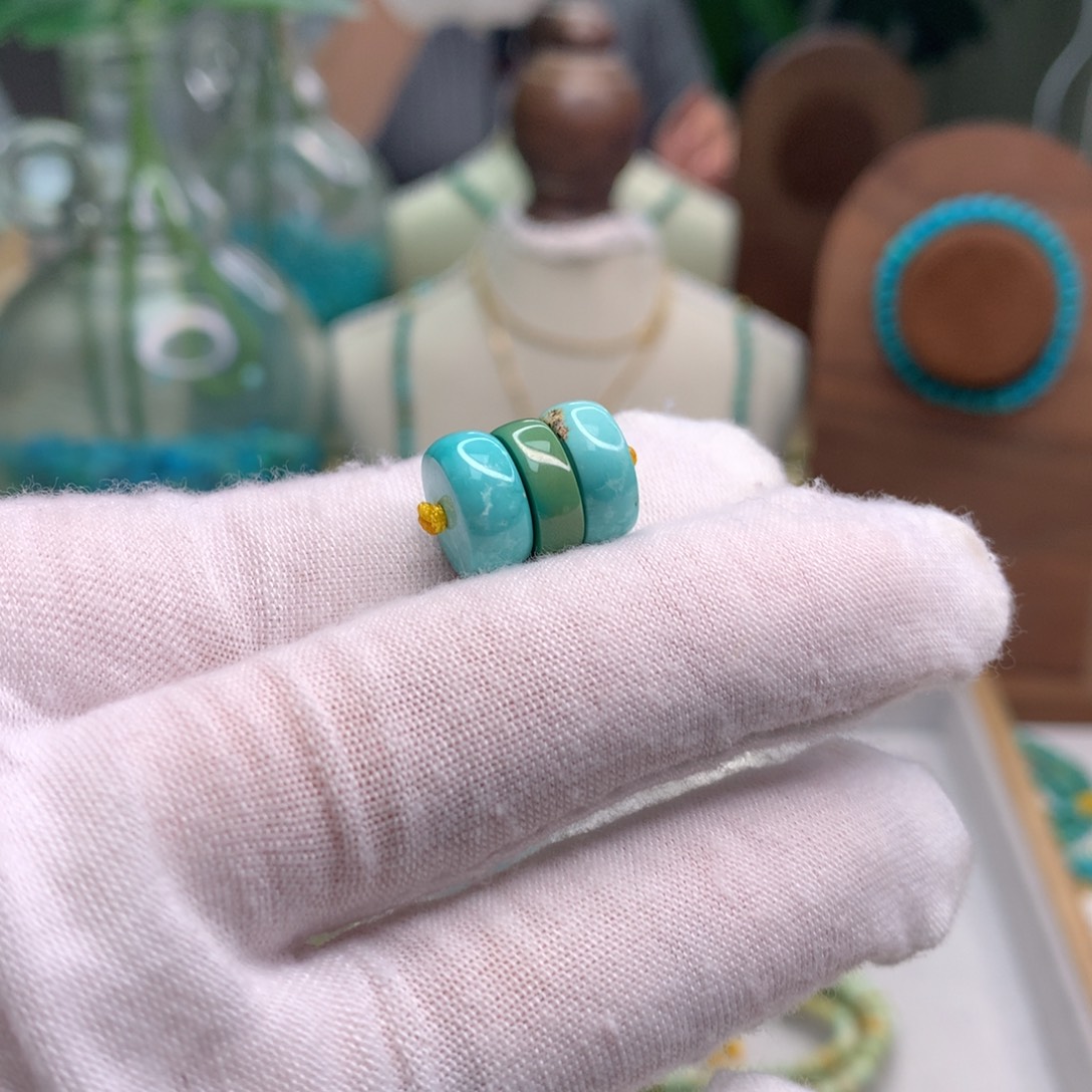 绿松石未镶嵌配饰