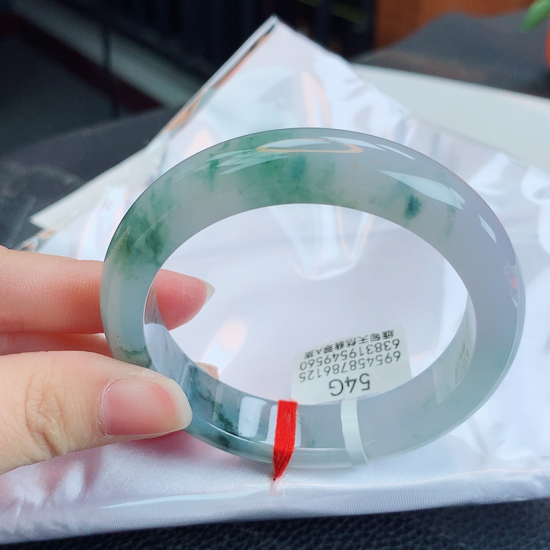 翡翠手镯未镶嵌缅甸天然翡翠A货