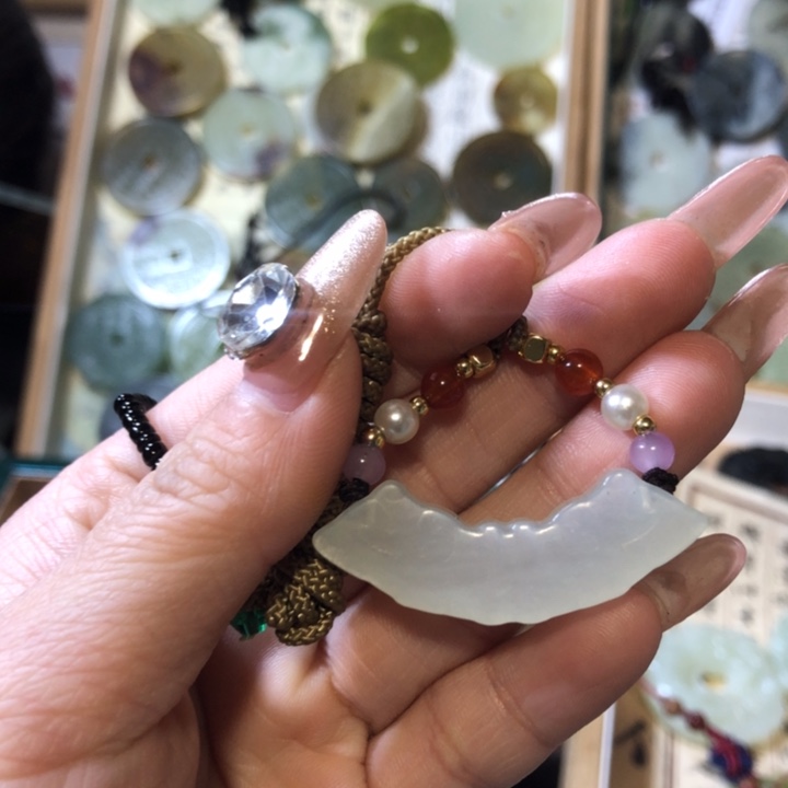 岫玉岫玉挂件未镶嵌