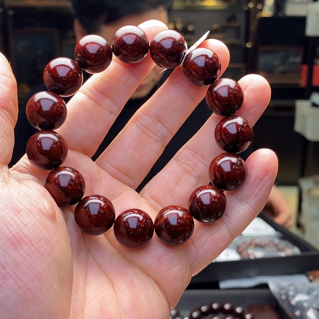 T***在檀香紫檀（小叶紫檀）手串/手链15