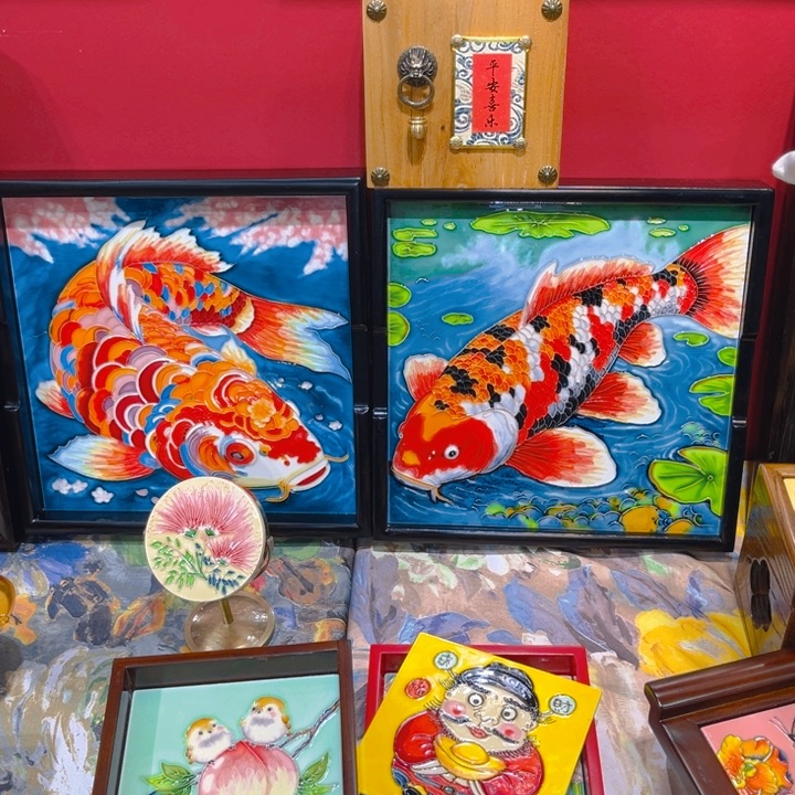 *****陶瓷瓷板画艺术作品