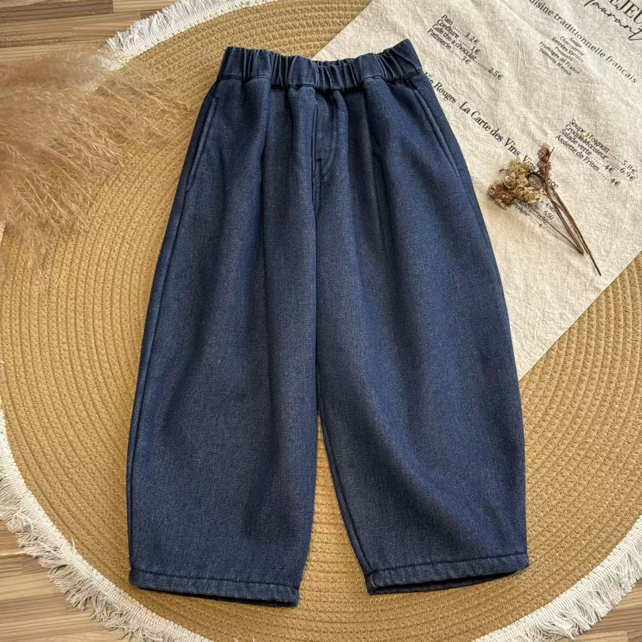 [小童】欧美风休闲风春秋冬季休闲裤阔腿裤女童童装秋季8420