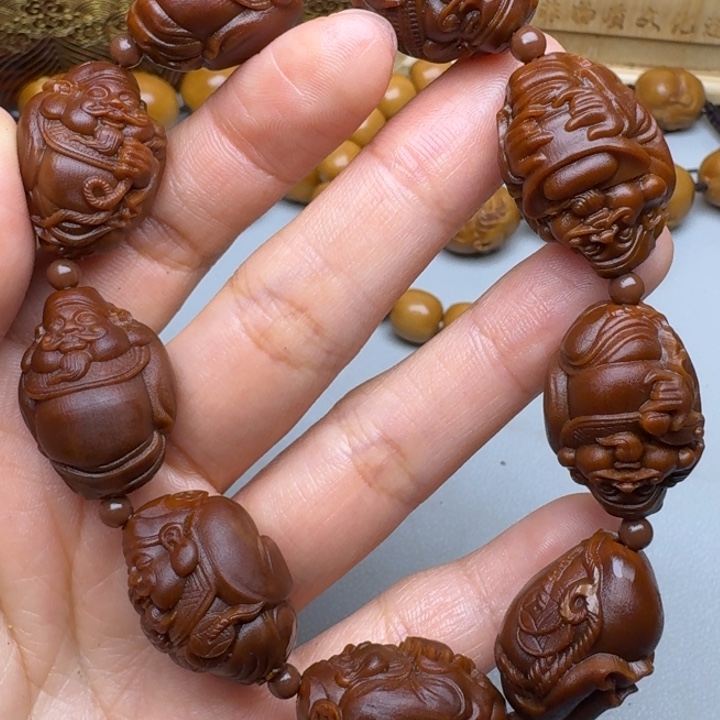 橄榄核手串/手链财神