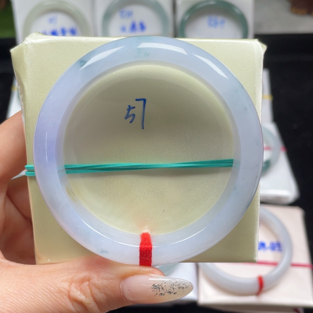 翡翠手镯未镶嵌缅甸翡翠手镯34