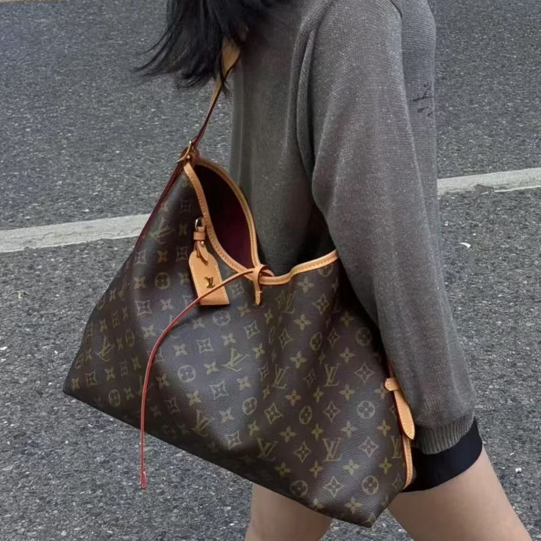 95新 LouisVuitton/路易威登 御古屋/28520/carryall中号 芯片