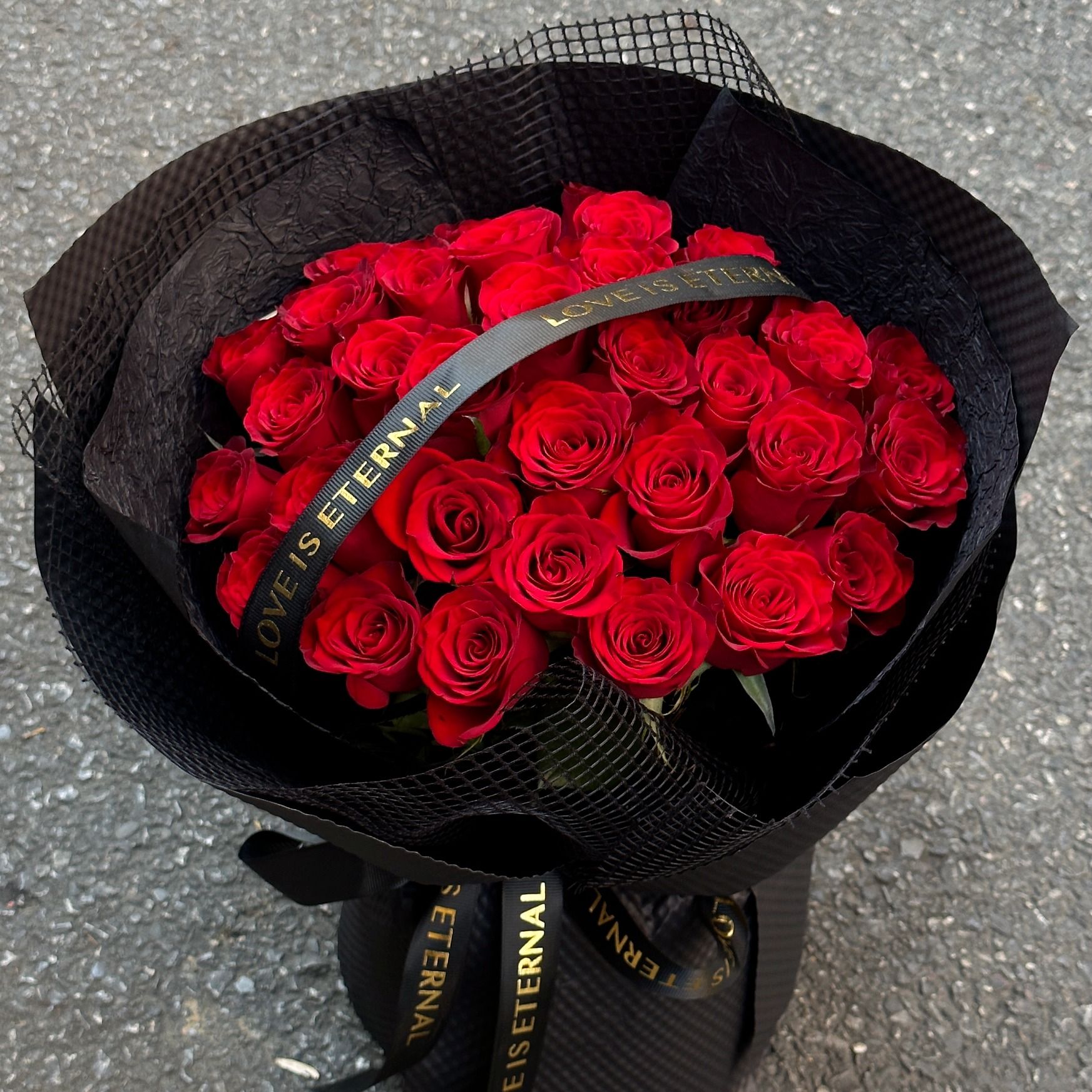 【爱无止境】33朵红玫瑰花束送女友礼物情人节礼物情人节花束礼物生日鲜花花店送花上门情人节鲜花小时达