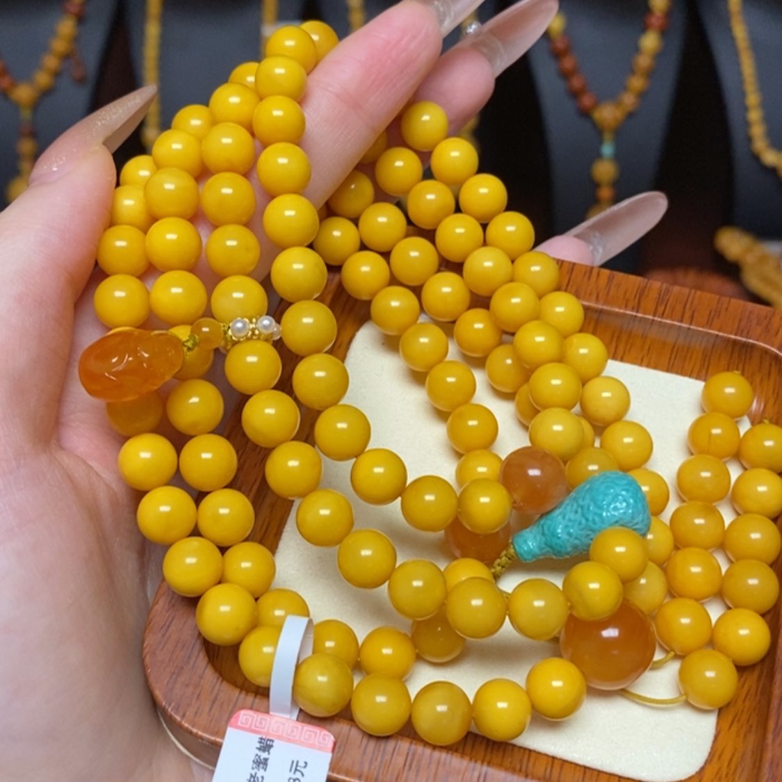 【闪购商品】蜜蜡手链未镶嵌手串