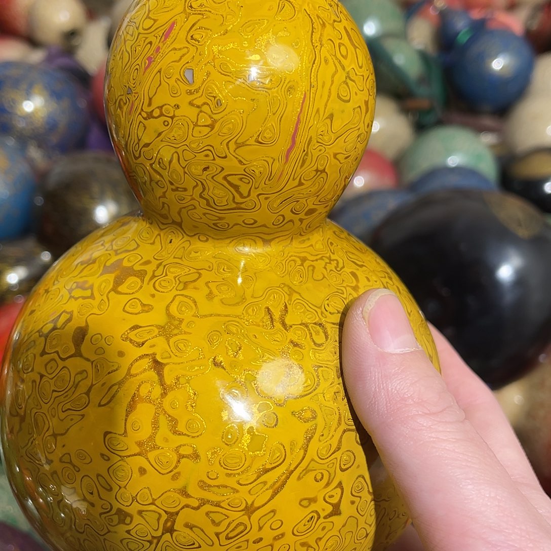 *****大漆酒葫芦装酒装