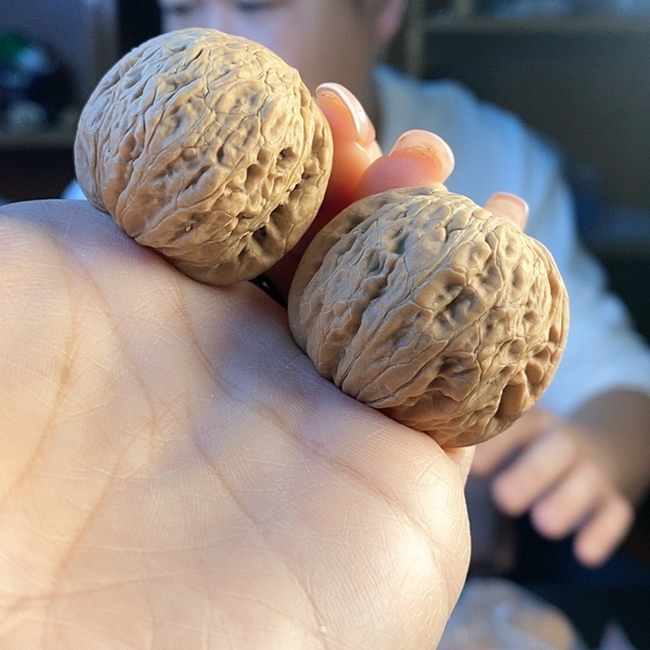 文玩核桃把件40以下铁锤38.9