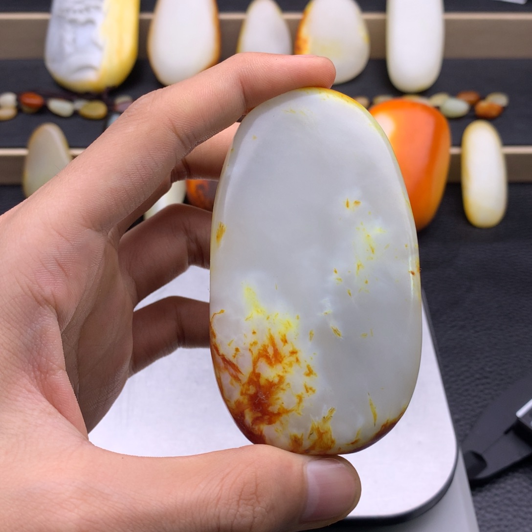 和田玉吊坠(不含链)未镶嵌