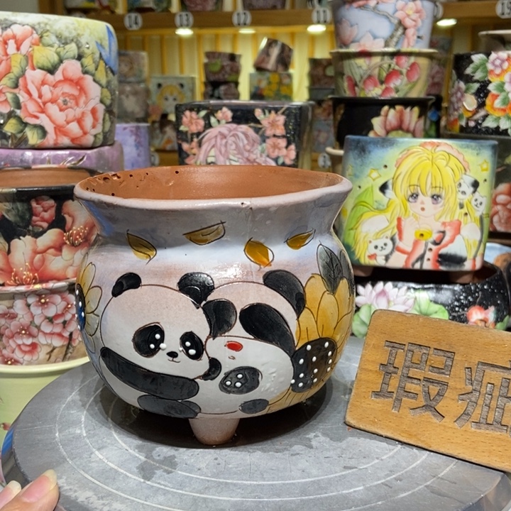 景德镇艺术手绘作品