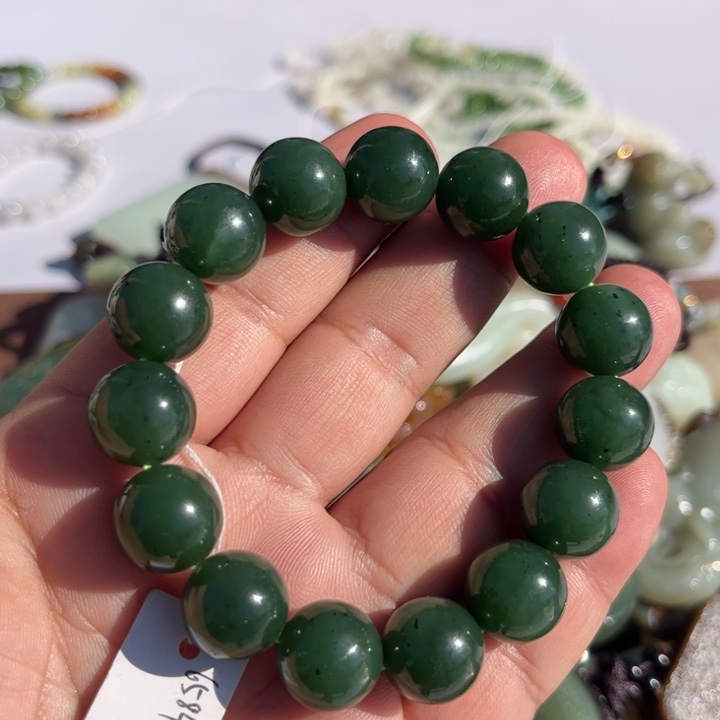 和田玉手链未镶嵌