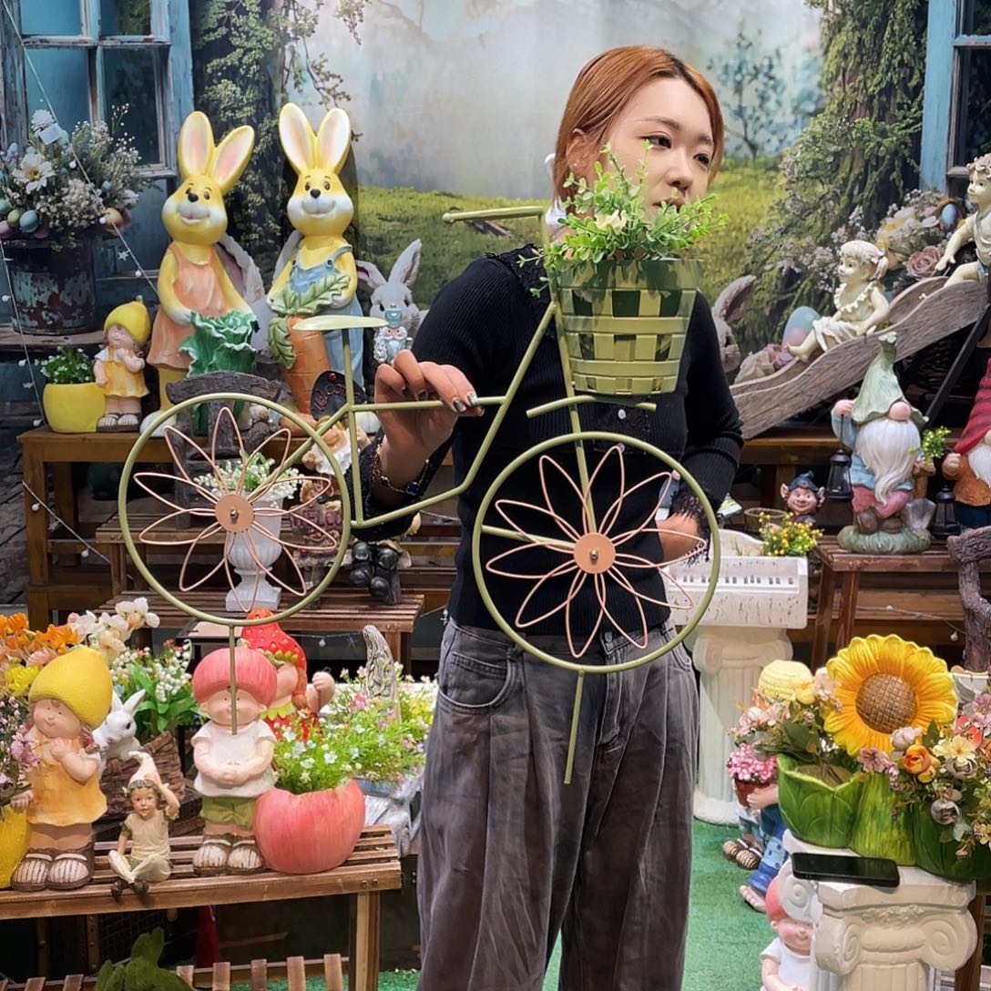 摆件花园摆件红红火火