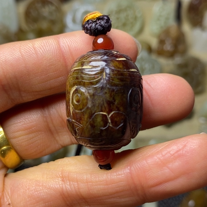 和田玉挂件未镶嵌