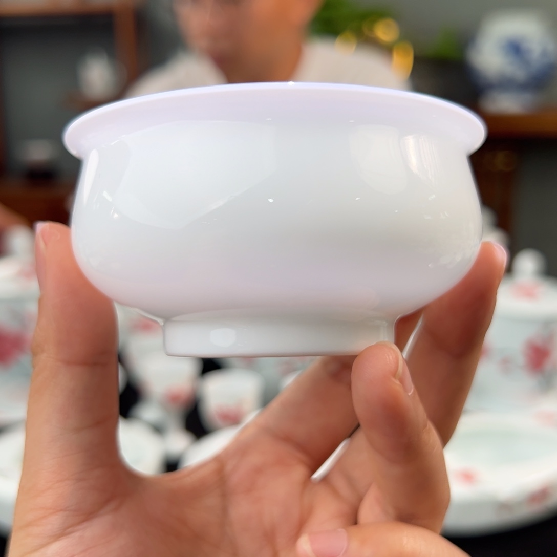 柴窑素胎炉式主人杯