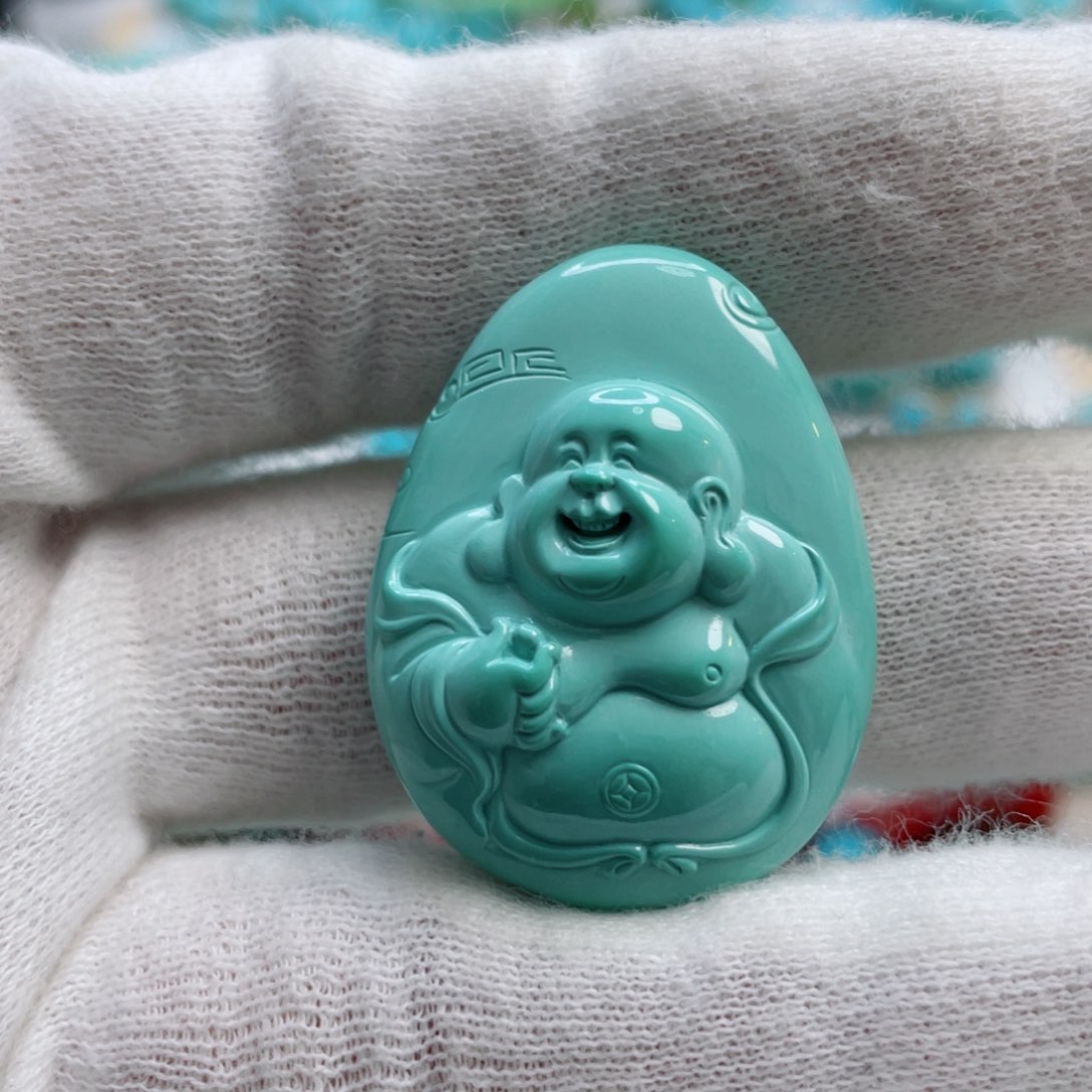 绿松石珠宝奇石未镶嵌