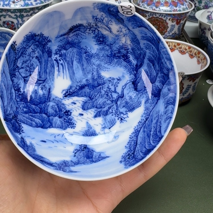 沙沙手工手绘茶具209