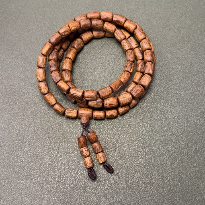 沉香手串蒂****具海南白棋树心油老料26克