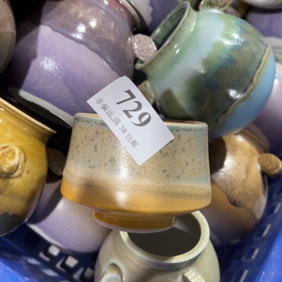 红陶景德镇手工花盆