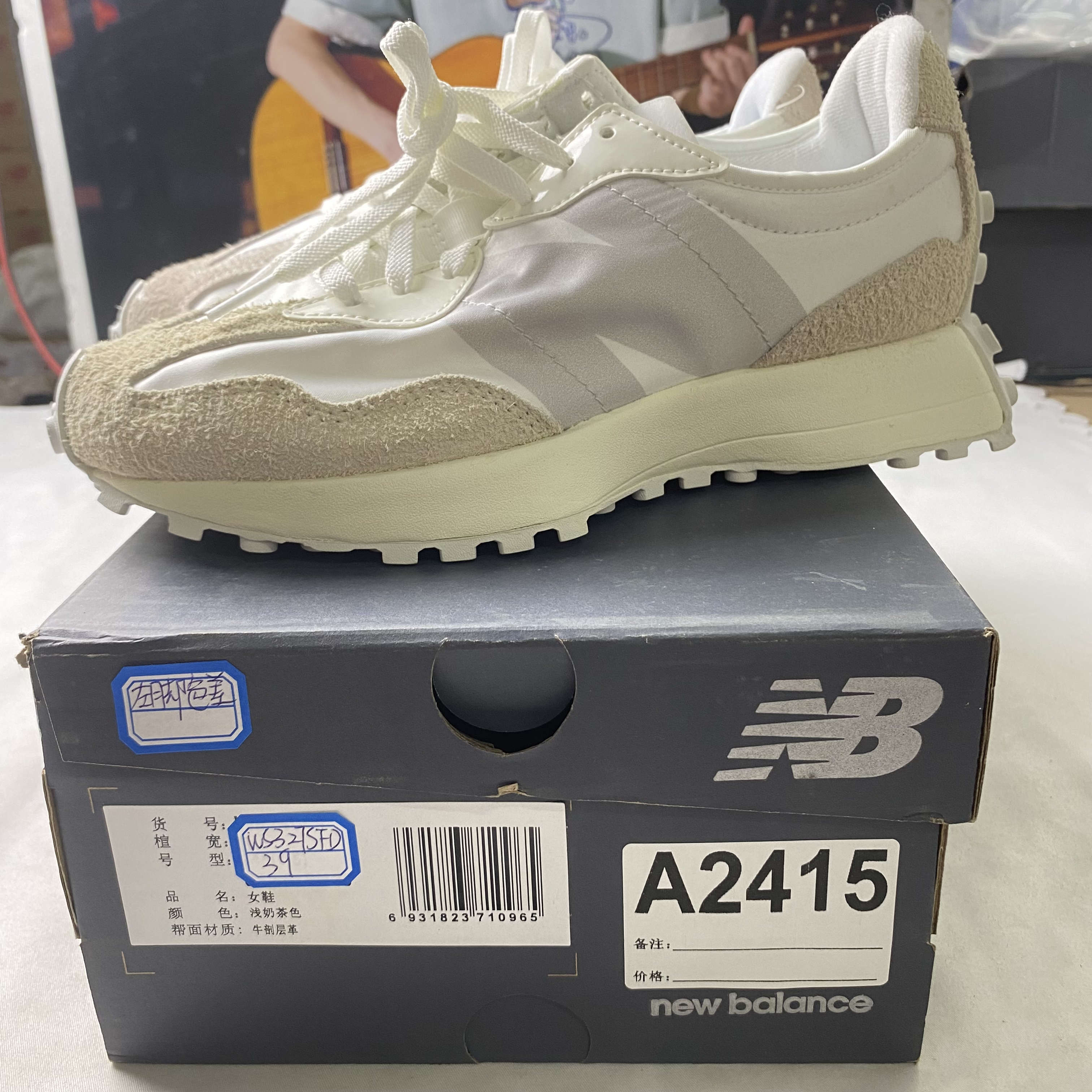 A2415 NEW BALANCE WS327SFD 39码数运动鞋 直播微瑕疵 无售后