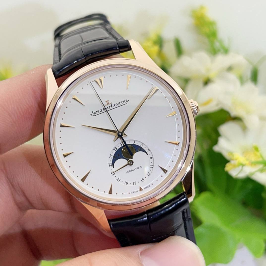 99新 Jaeger-LeCoultre/积家 积家大师月相款 