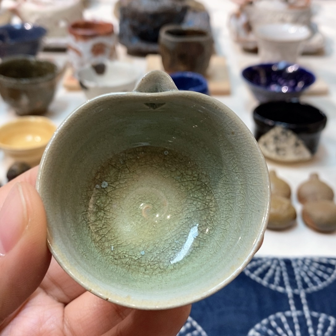 柴烧侘寂粗陶茶具