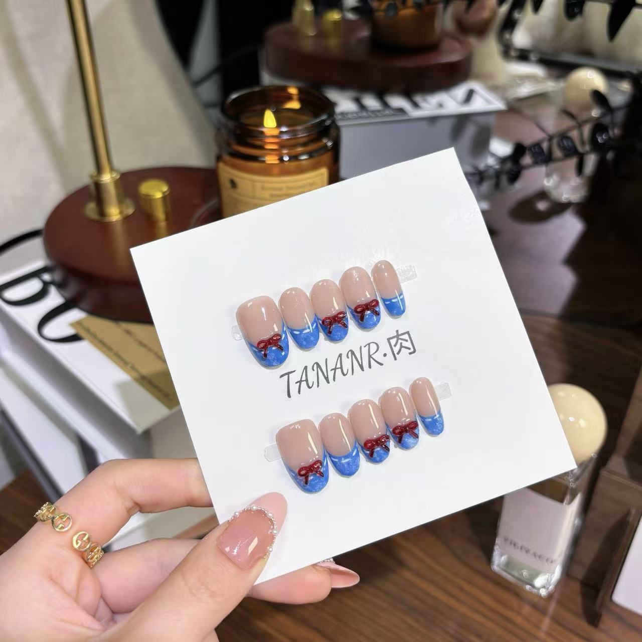 【牛仔】RR纯手工穿戴甲