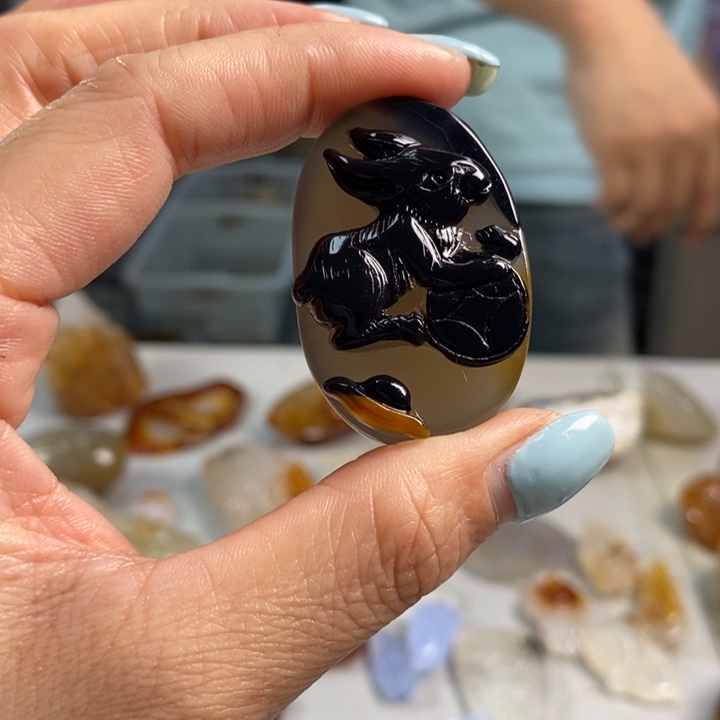 玛瑙/玉髓未镶嵌吊坠(不含链)