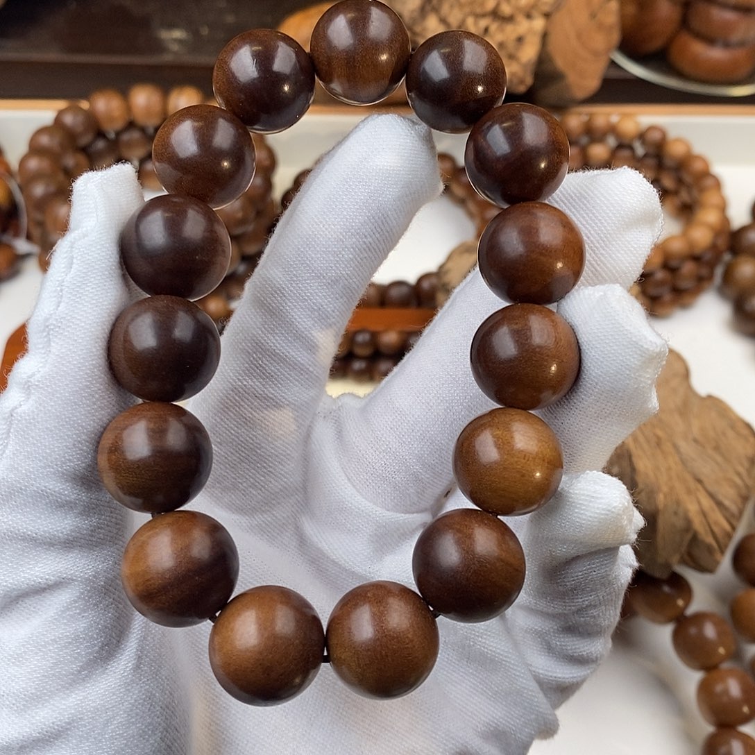 清***月檀香木其他15MM印度迈索尔檀香老料