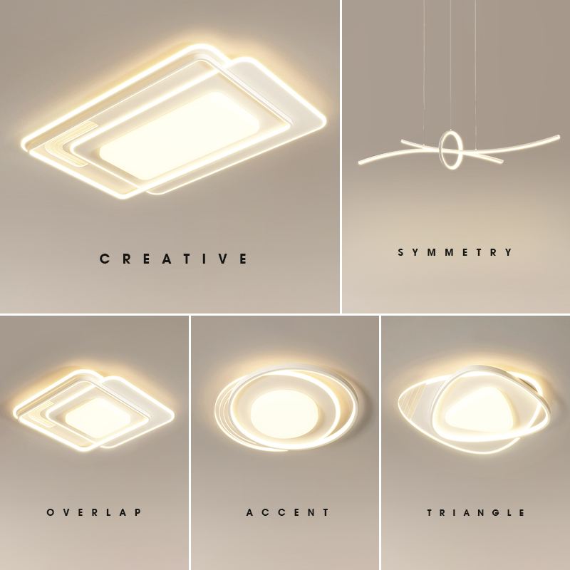 客厅吸顶灯全光谱高显指现代简约大气卧室奶油风led书房卧室主灯